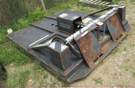 brush hog for skid steer used|used skid steer brush mower.